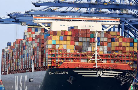 World's largest container ship